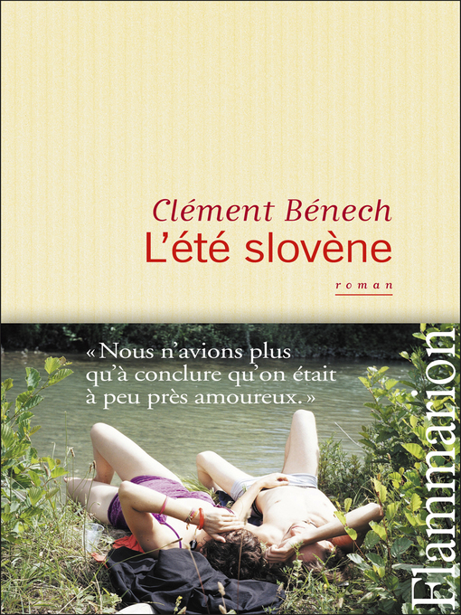 Title details for L'été slovène by Clément Bénech - Wait list